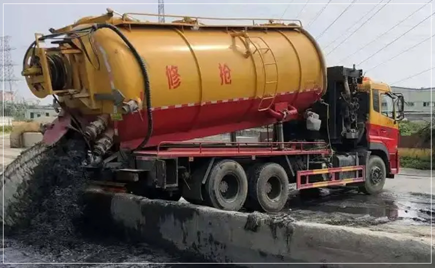 颍泉沉淀池清理案例